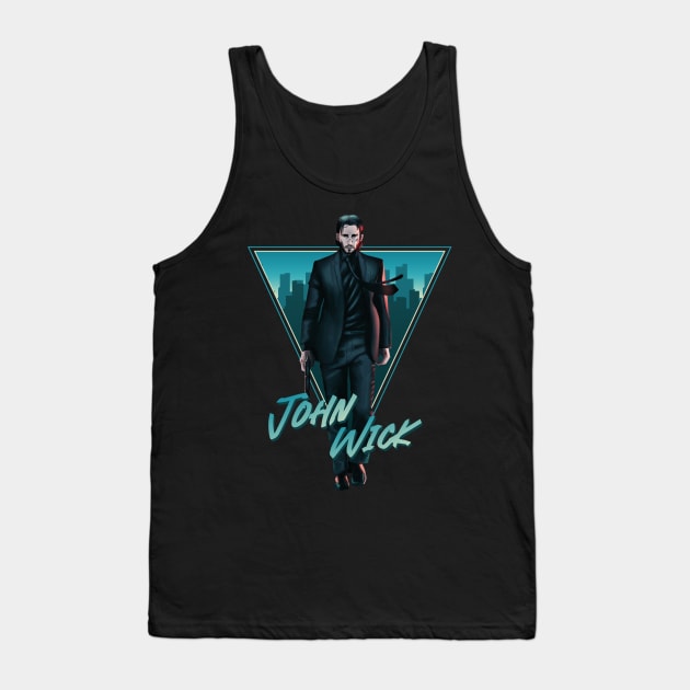 John Wick The Boogeyman Tank Top by sagitarius